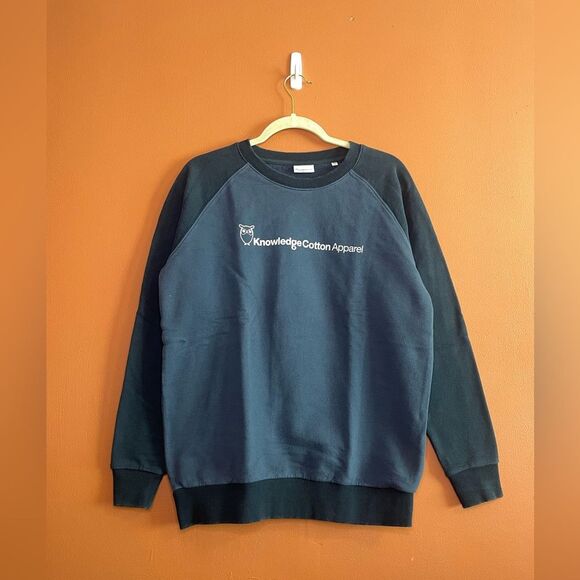KnowledgeCotton Apparel Crewneck Sweatshirt Kids Boys Size L - Picture 1 of 4